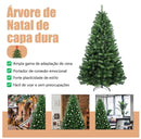 Árvore de Natal Luxo (Cheia) -vários tamanhos: 1,20 m → 150 galhos / 1,50 m → 300 galhos  / 1,80 m → 500 galhos - Envio do Brasil